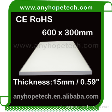 Factory Selling 1737lm white color 600 300mm 24W led strip panel